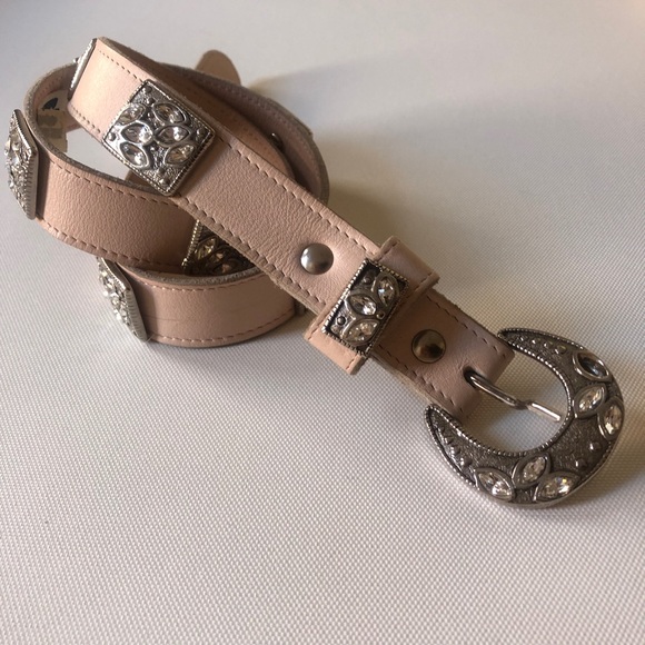 Accessories - Pink rhinestone belt